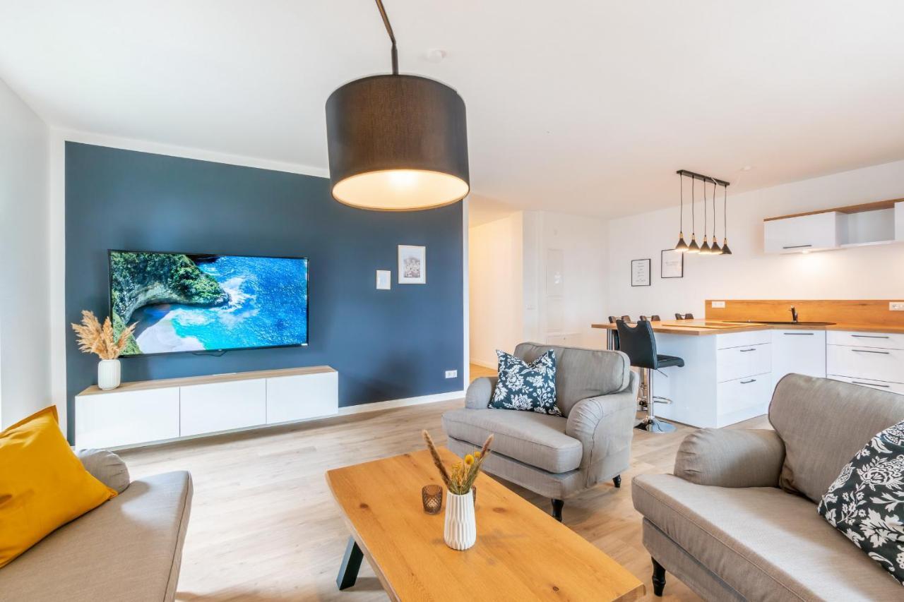 Strandvilla Meeresblick Wohnung 04 볼텐하겐 외부 사진